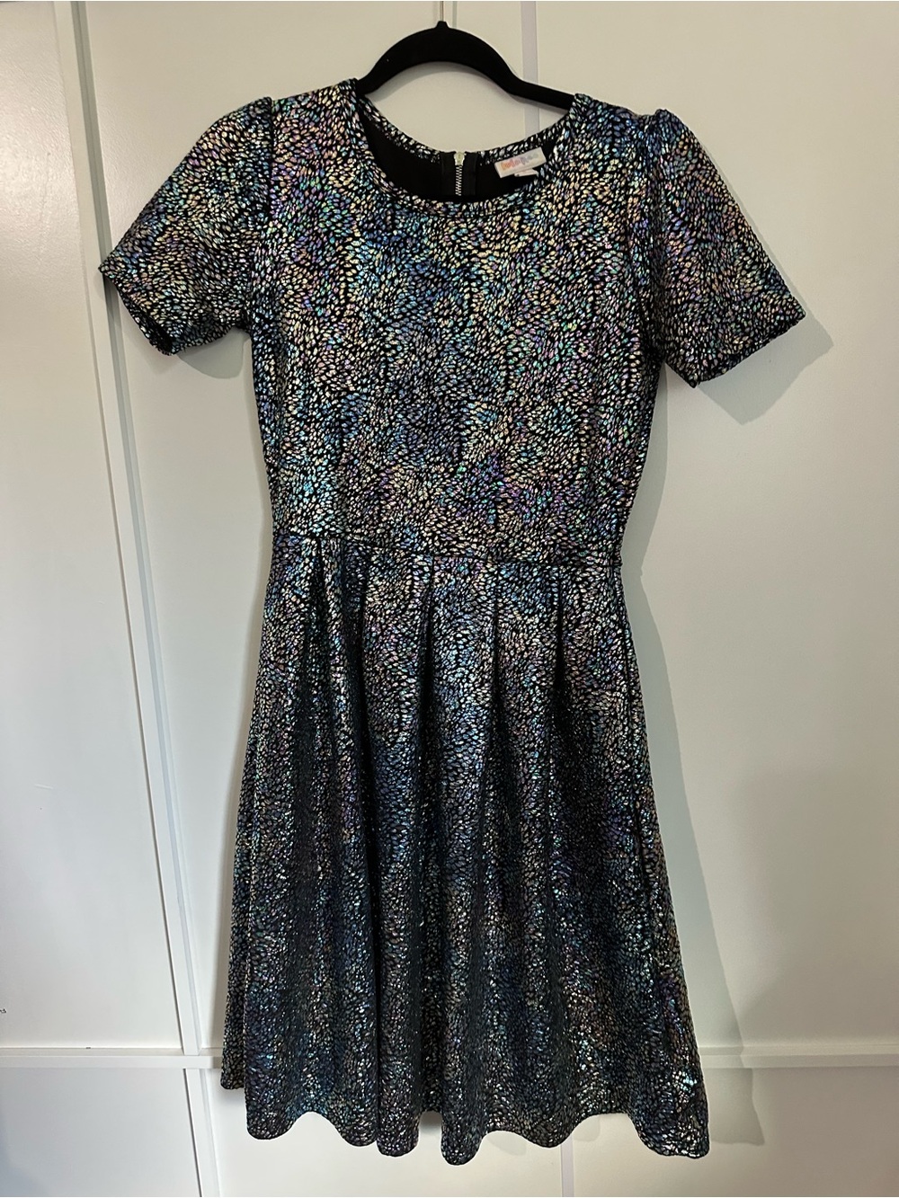 LuLaRoe Elegant Amelia Mermaid Shimmer